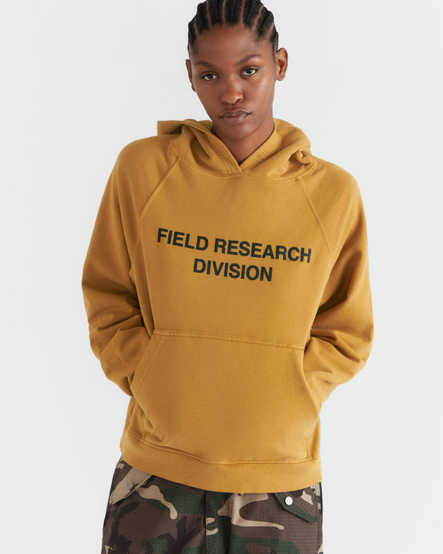 Women - Field Research Division Hooded Sweatshirt - Yellow - 2