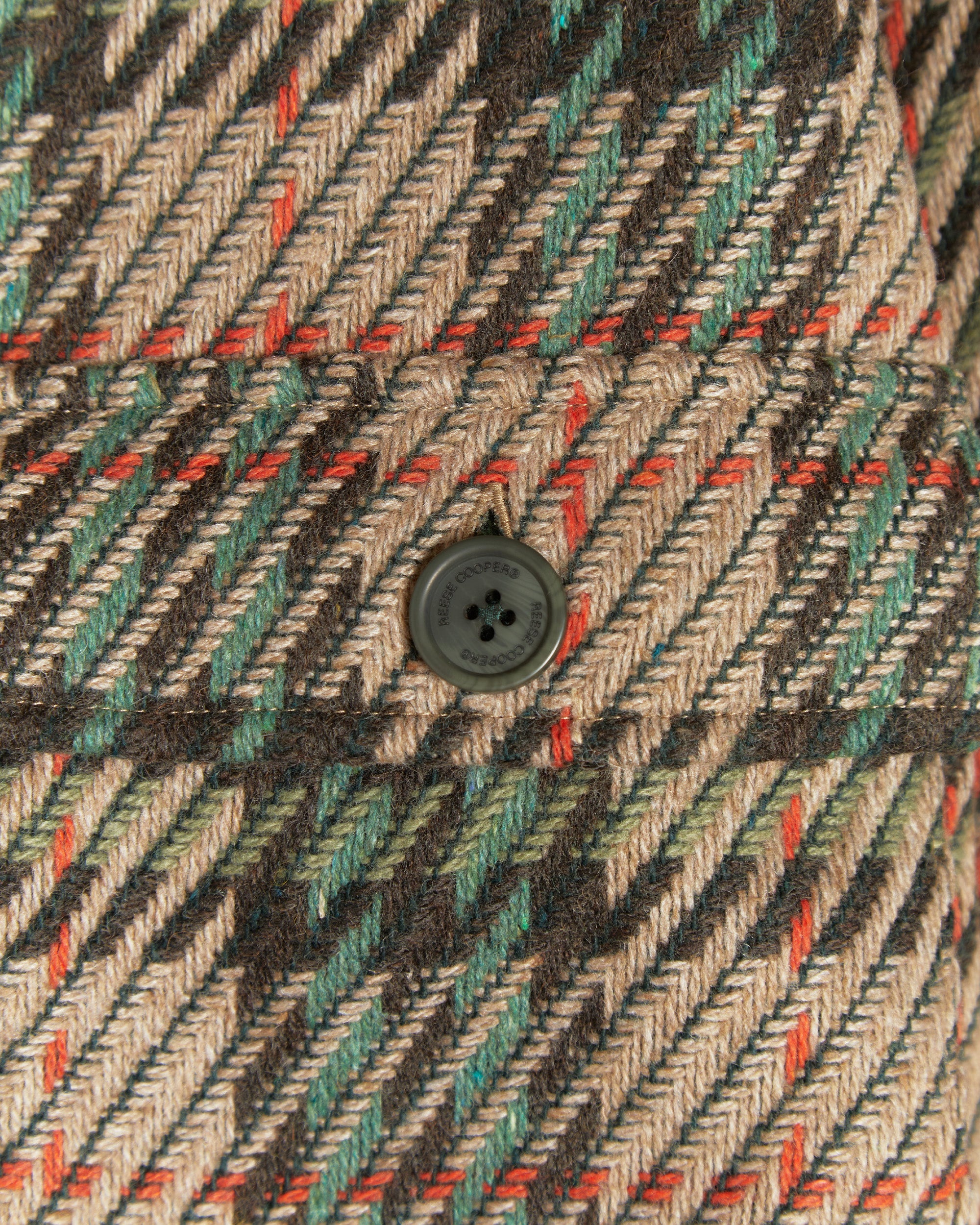 Knit Plaid Wool Trucker Jacket