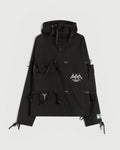 Modular Pocket Cotton Ripstop Anorak in Black