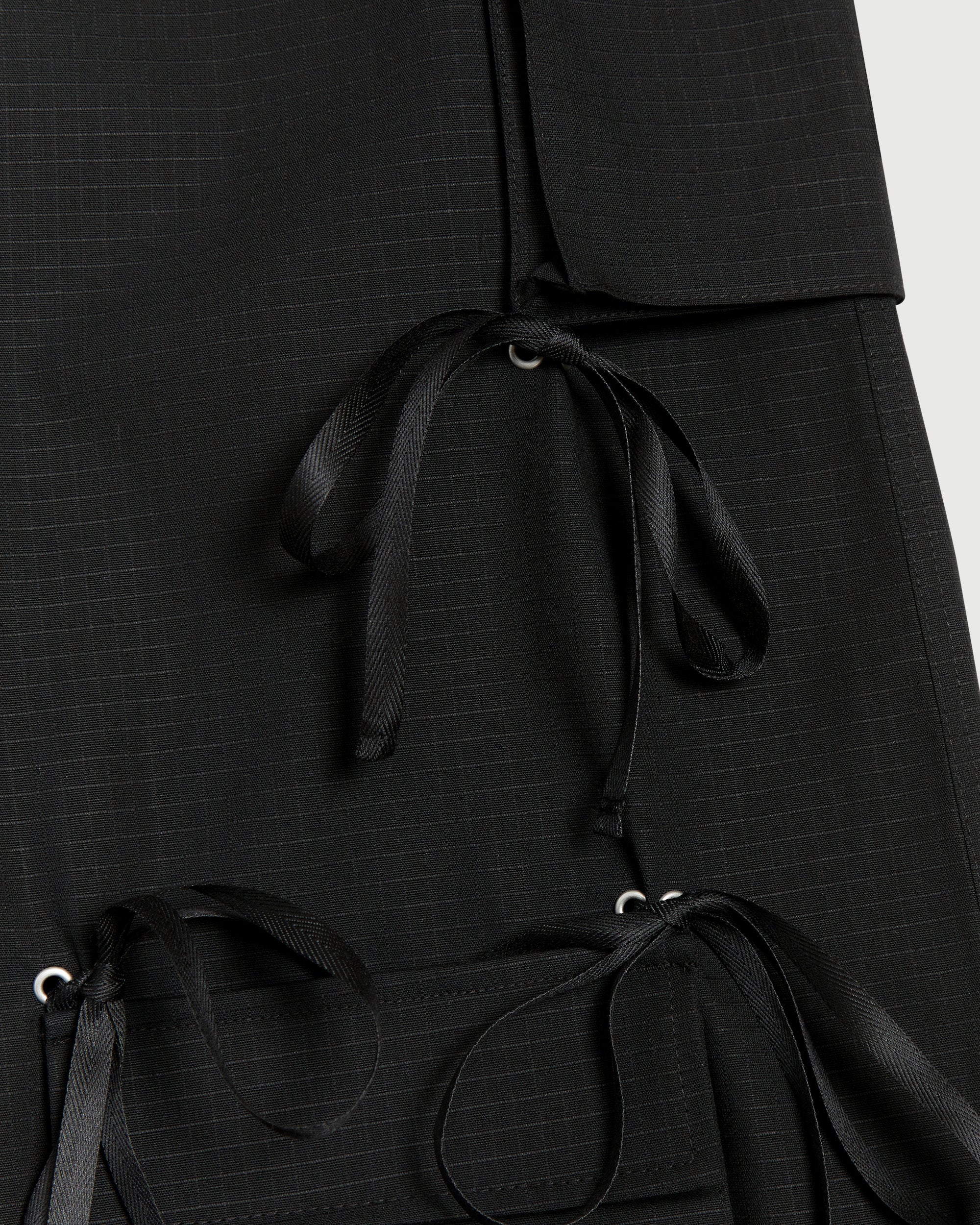 Modular Pocket Cotton Ripstop Cargo Pant in Black