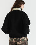 Women - Modular Pocket Sherpa Fleece - Black - 3