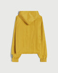 Nylon Hooded Jacket in Yellow