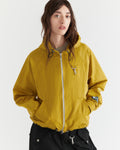 Women - Nylon Hooded Jacket - Yellow - 2