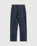 Raw Denim Double Knee Pant in Indigo