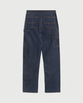 Raw Denim Double Knee Pant in Indigo