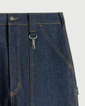 Raw Denim Double Knee Pant in Indigo