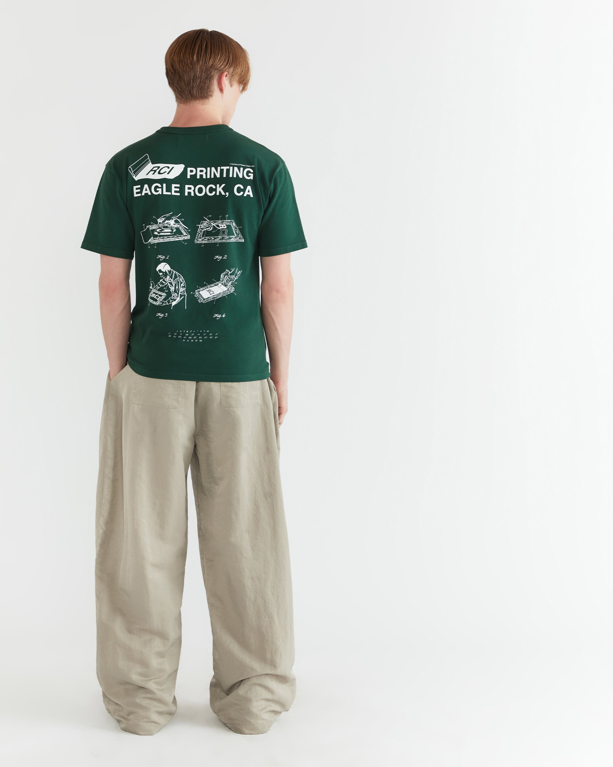 Men - RCI Printing T-Shirt - Forest - 1