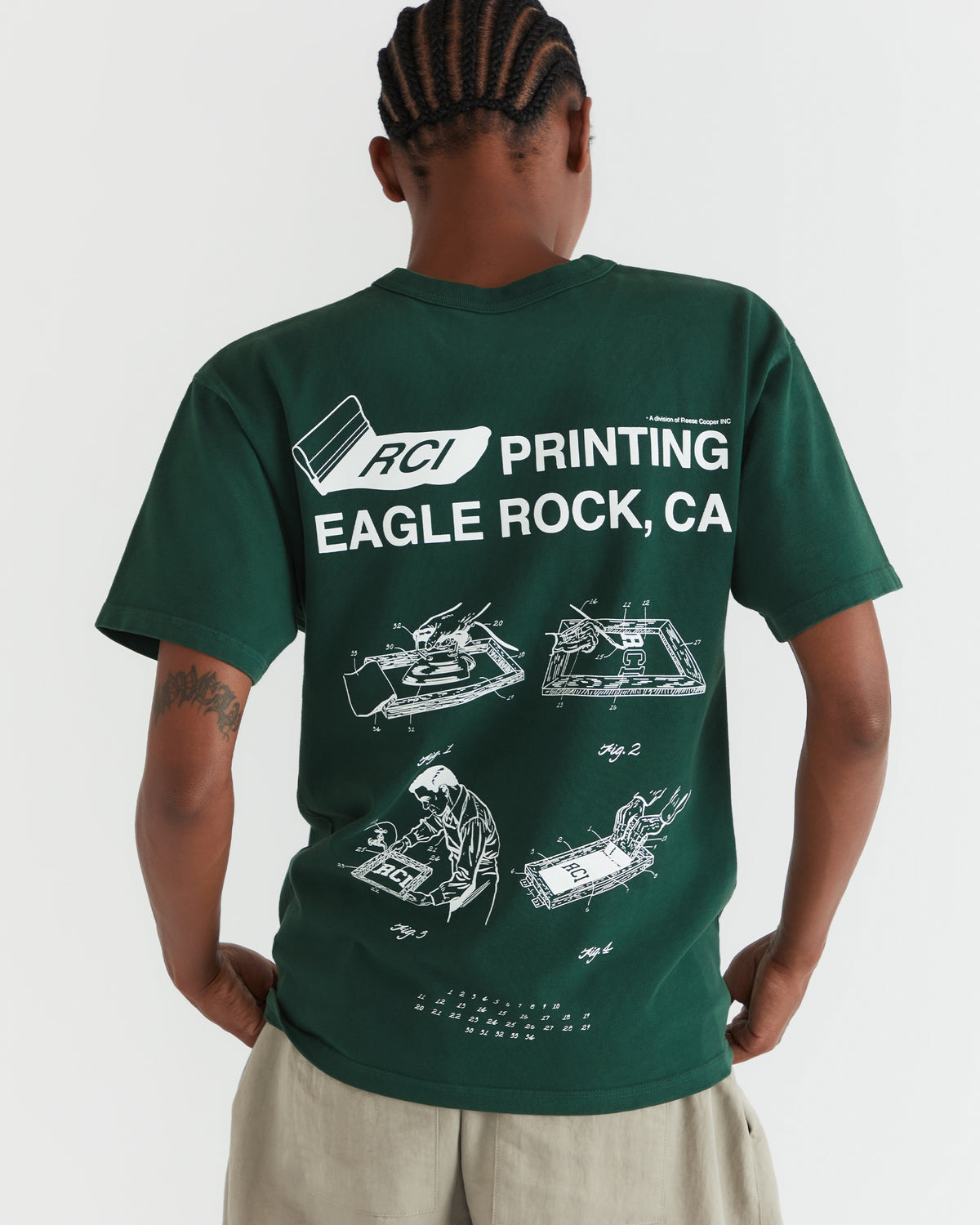 Women - RCI Printing T-Shirt - Forest - 3