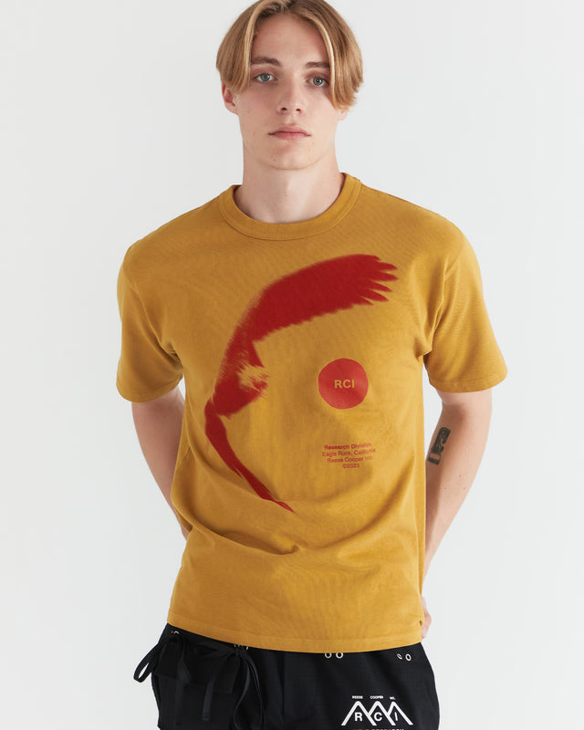 Men - Eagle T-Shirt - Yellow - 2