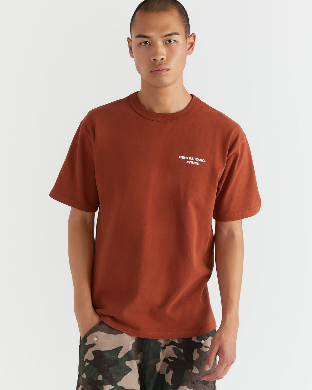 Men - Field Research Division T-Shirt - Burnt Orange - 2