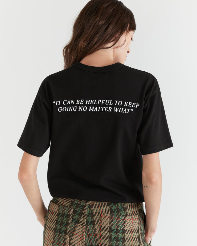 Women - Keep Going T-Shirt - Black - 3