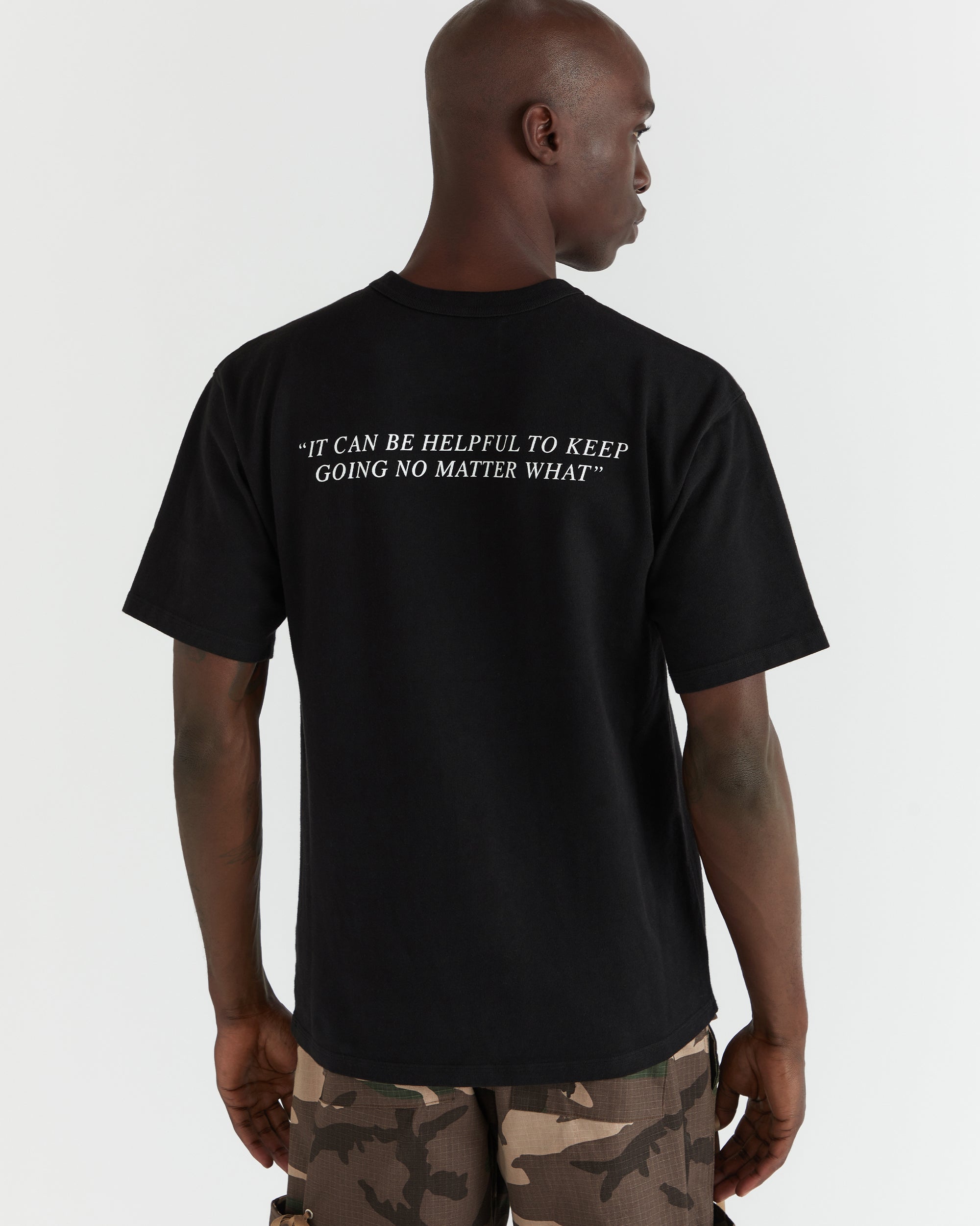 Men - Keep Going T-Shirt - Black - 3