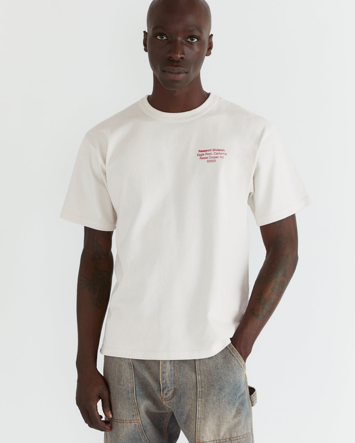 Men - Keep Going T-Shirt - Vintage White - 2