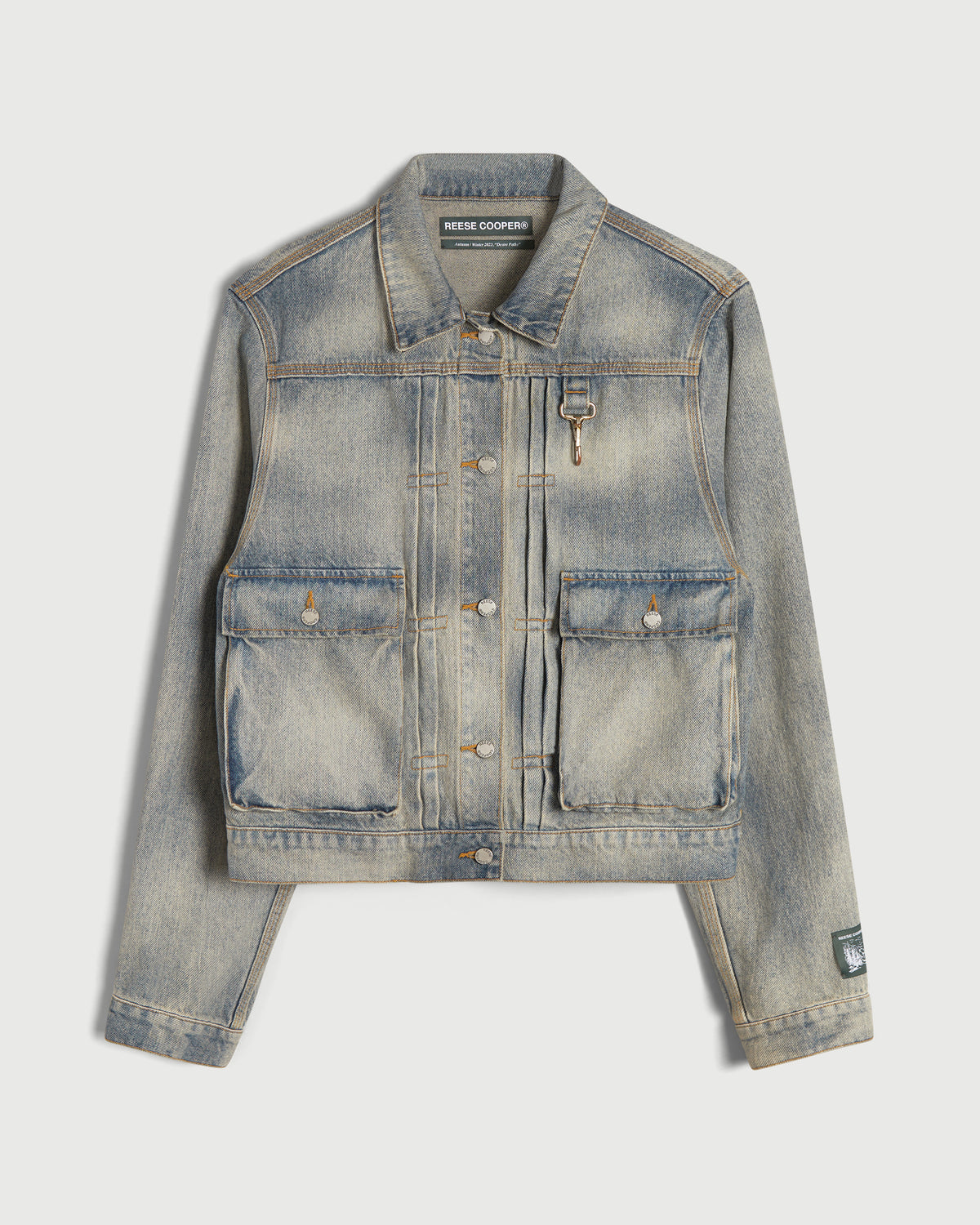 Washed Denim Trucker Jacket – REESE COOPER®