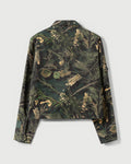 Cargo Pocket Jacket in Camo Cotton Twill