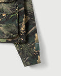 Cargo Pocket Jacket in Camo Cotton Twill