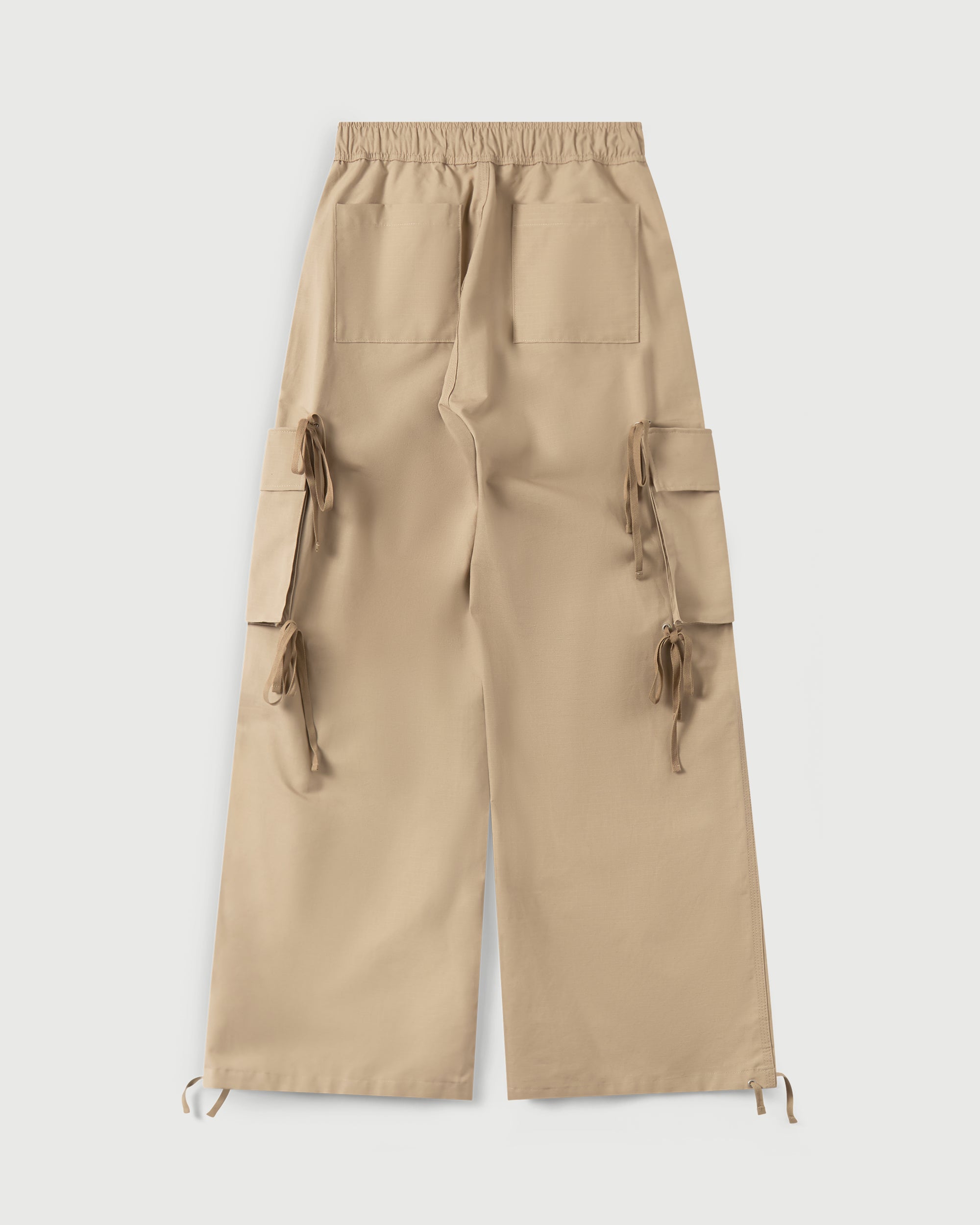 Modular Pocket Cargo Pant in Khaki Cotton Ripstop