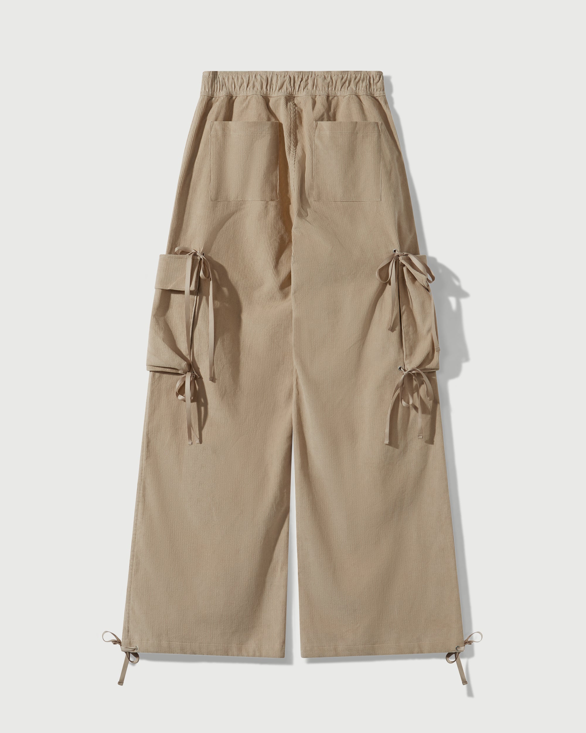 Corduroy Modular Pocket Cargo Pant in Khaki