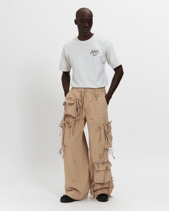 Corduroy Modular Pocket Cargo Pant in Khaki