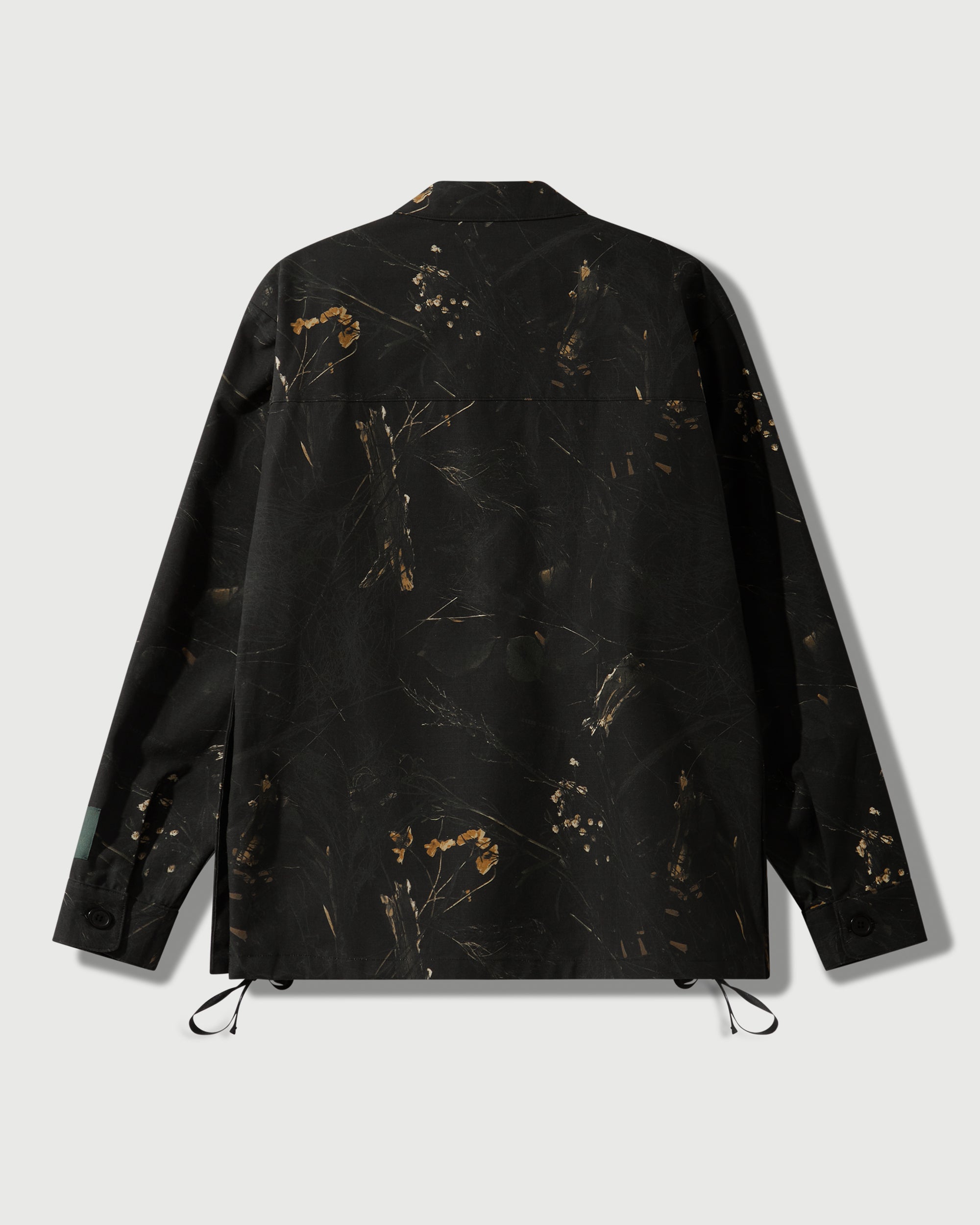 Cotton Ripstop Pullover Cargo Shirt in Camo