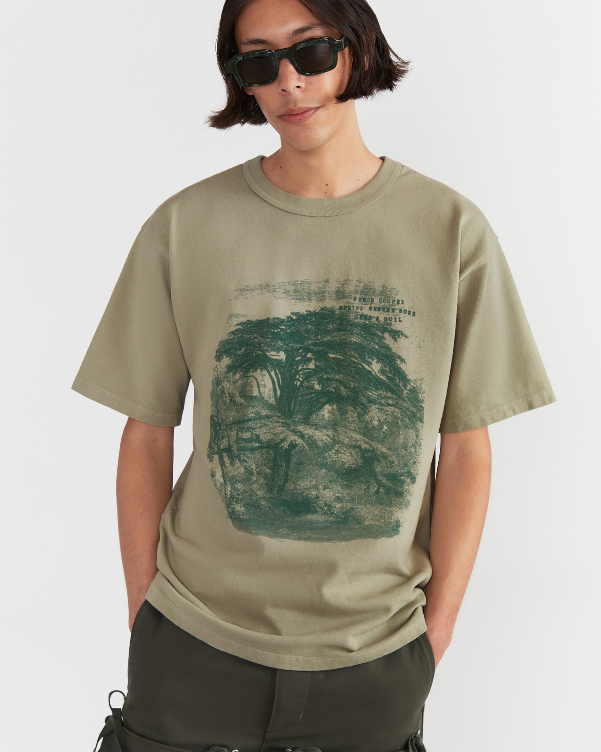 Men - Tree Sketch Tee - 2