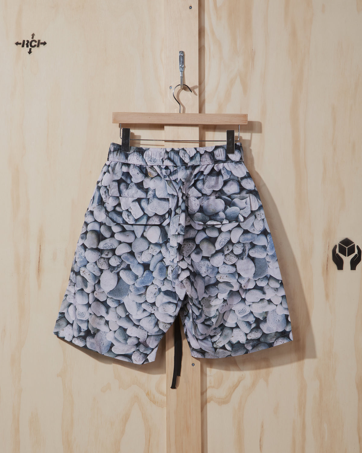 SS21 Nylon Cargo Short in River Rock Camo