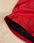 SS22 Nylon Cargo Short in Red