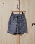 SS22 Nylon Cargo Short in Grey Trail Map Camo