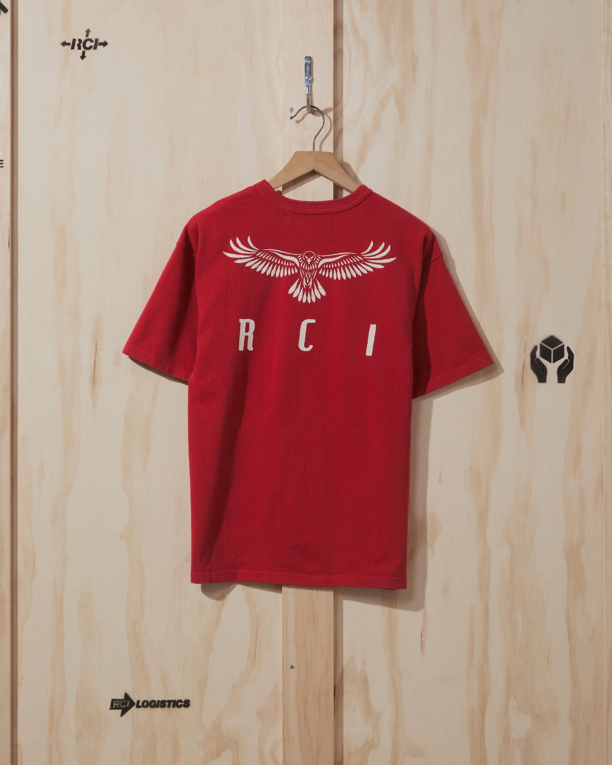 SS21 Eagle Wings T-Shirt in Red