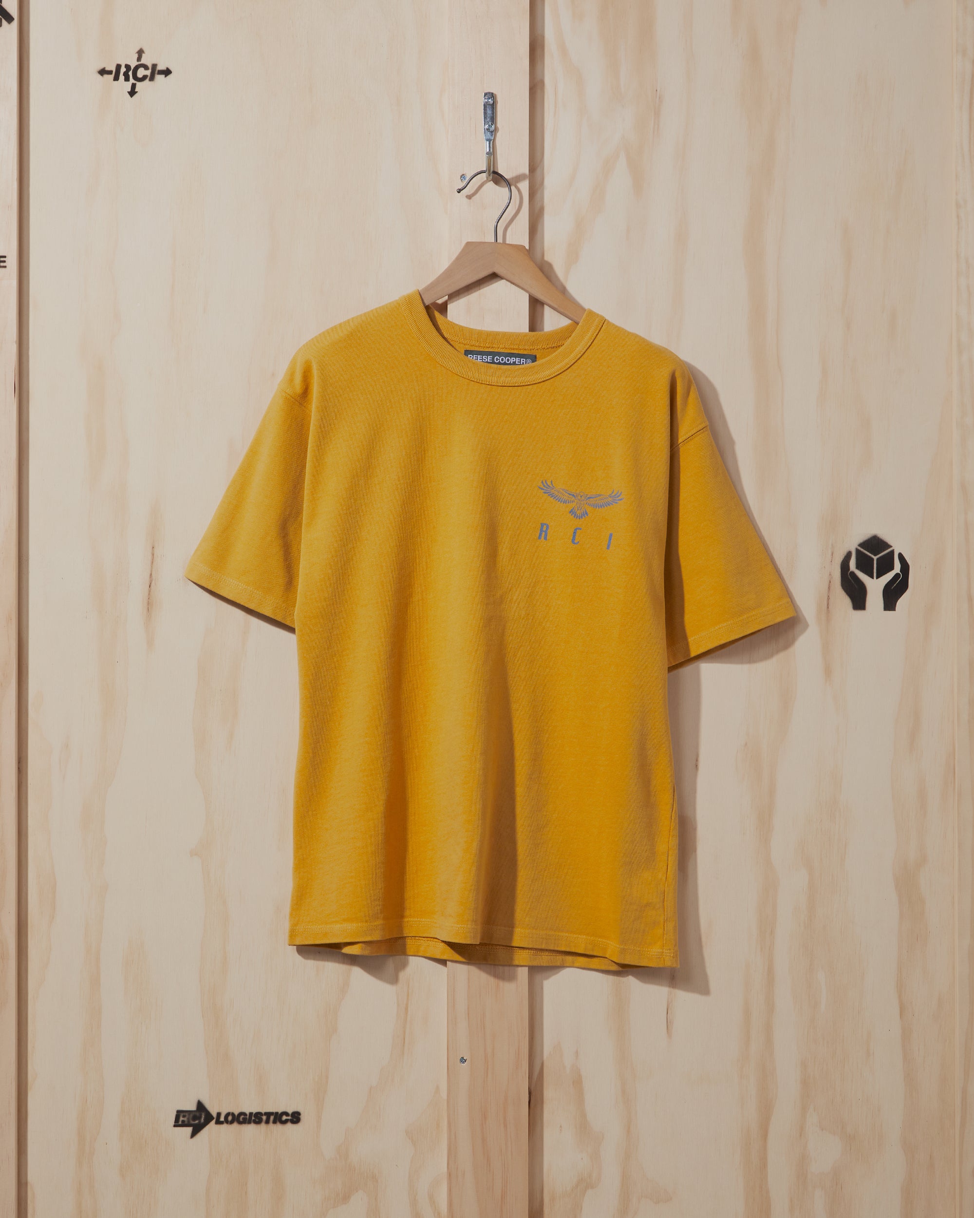 SS21 Eagle Wings T-Shirt in Yellow