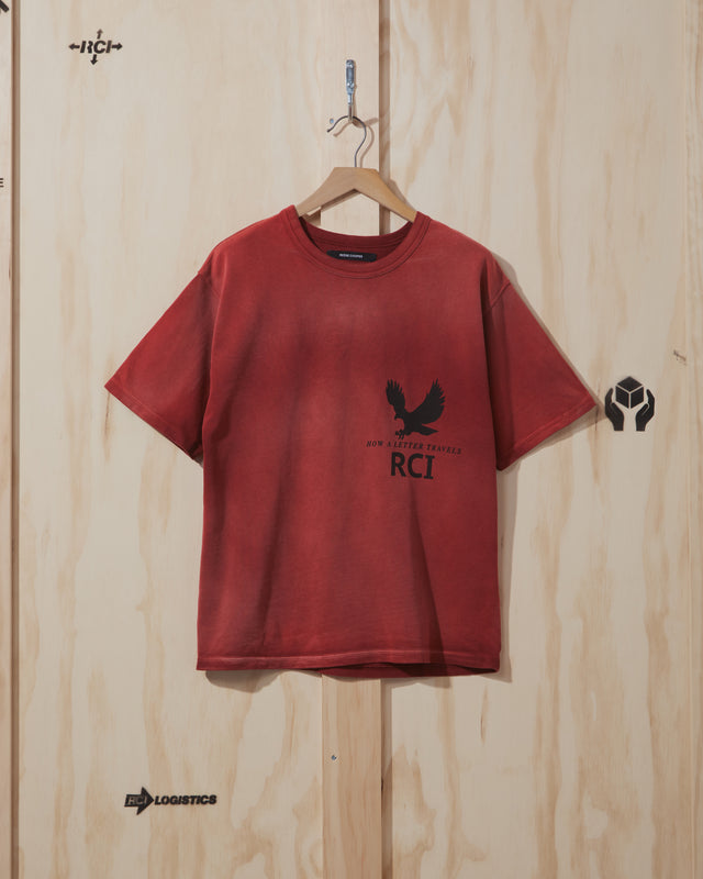 SS20 Post Office T-Shirt in Red