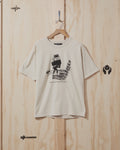 SS20 How A Letter Travels T-Shirt in Vintage White