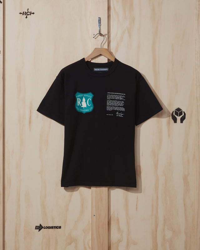 AW21 Code Numbers T-Shirt in Black