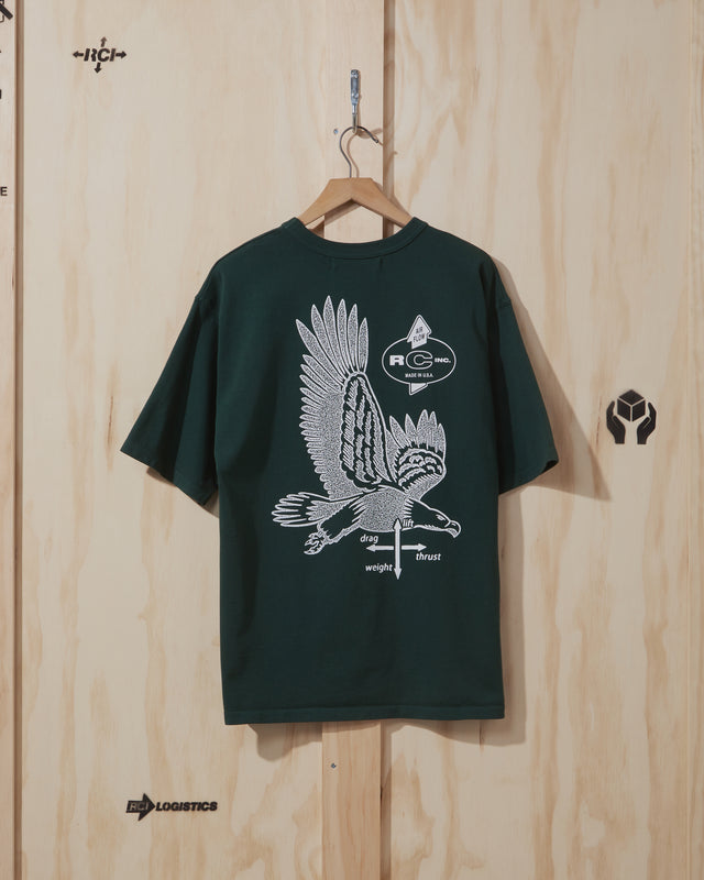 SS23 Eagle T-Shirt in Forest