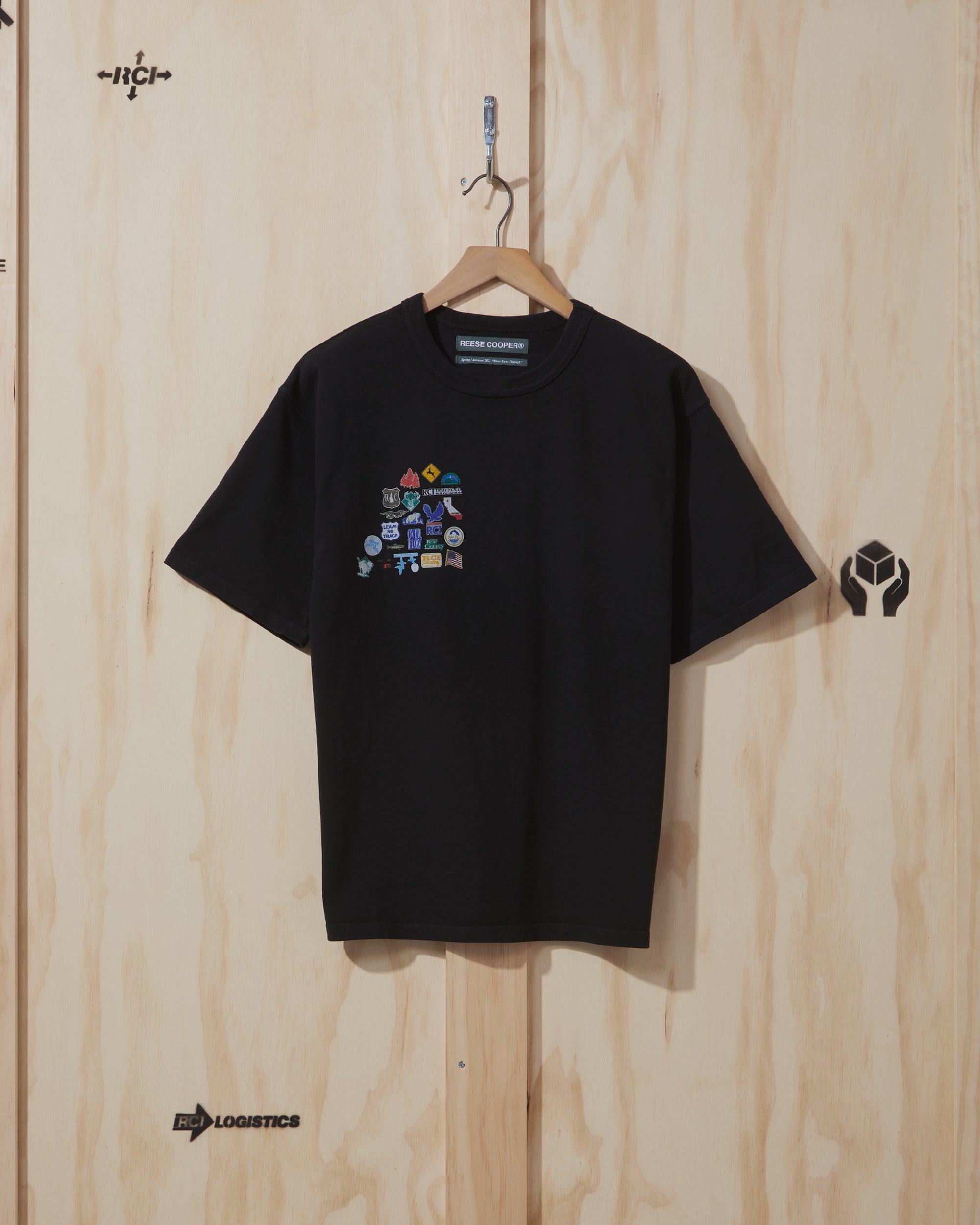 SS21 Pins T-Shirt in Black