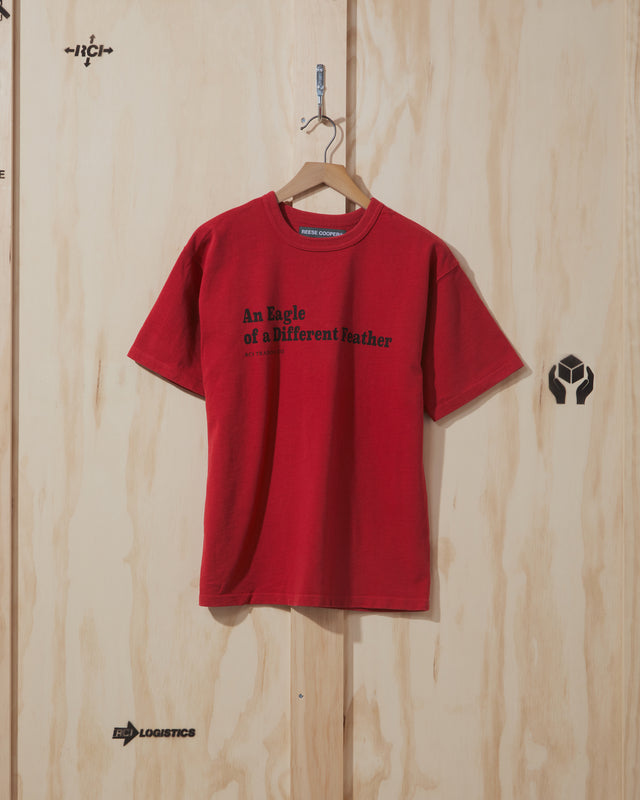 SS21 Eagle of a Different Feather T-Shirt in Red