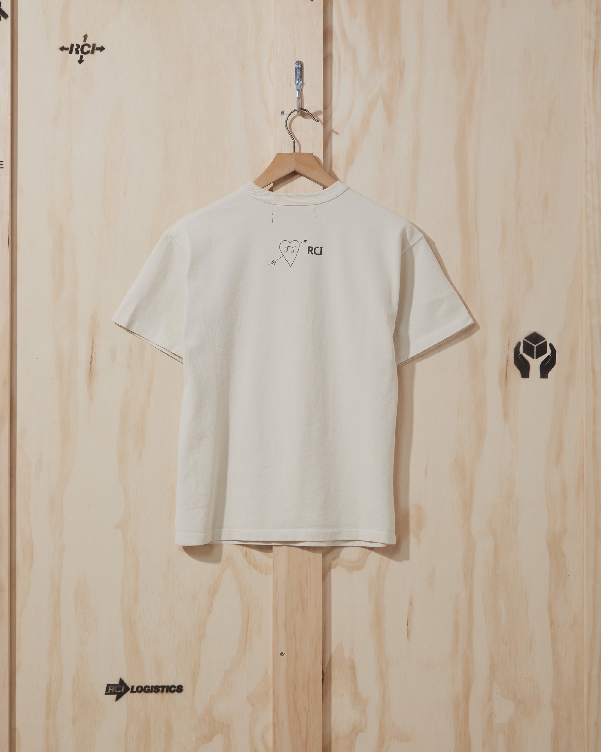 AW20 Juliet Johnstone T-Shirt in Vintage White