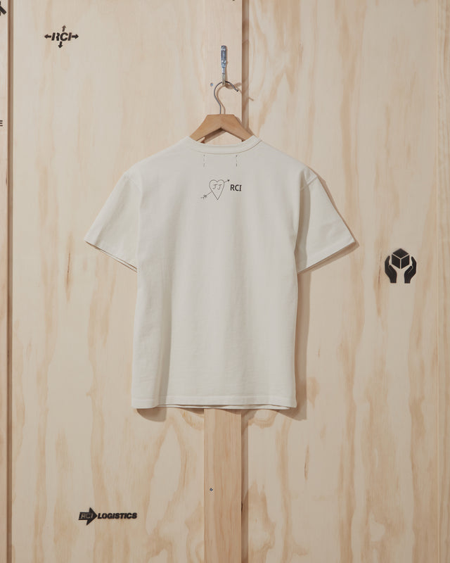 AW20 Juliet Johnstone T-Shirt in Vintage White