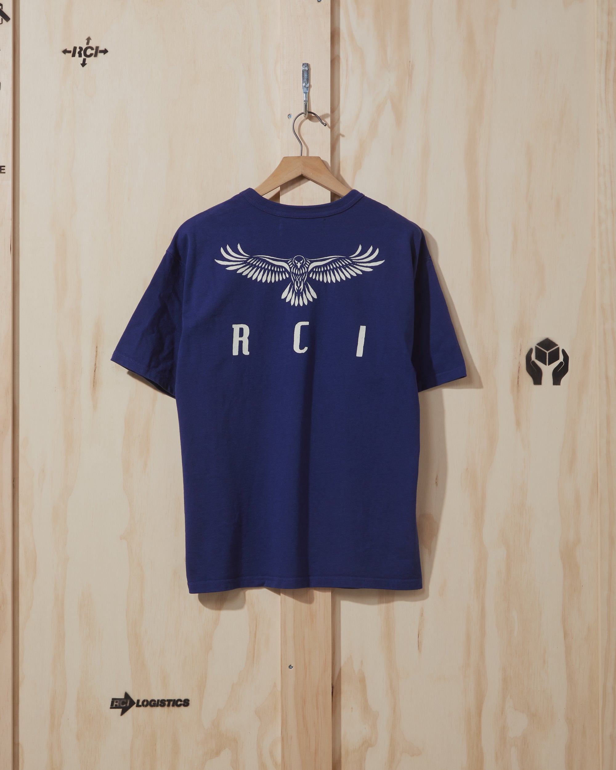 SS21 Eagle Wings T-Shirt in Blue