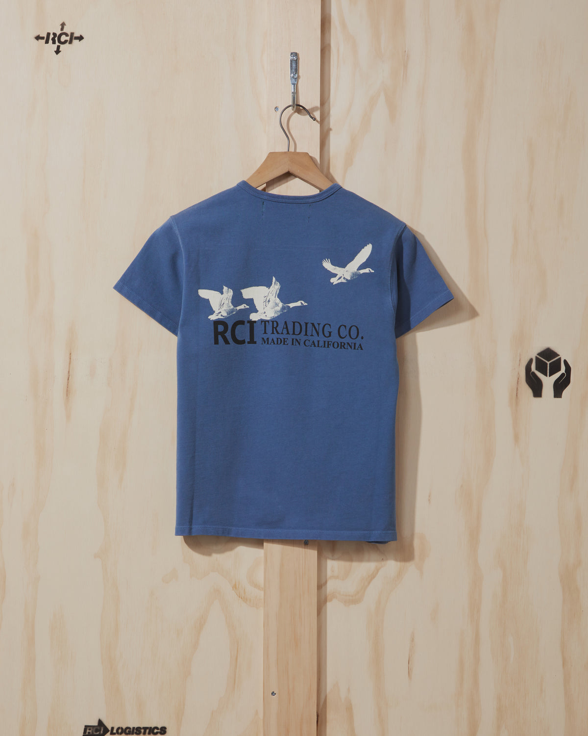 SS21 Womens Bird T-Shirt in Blue