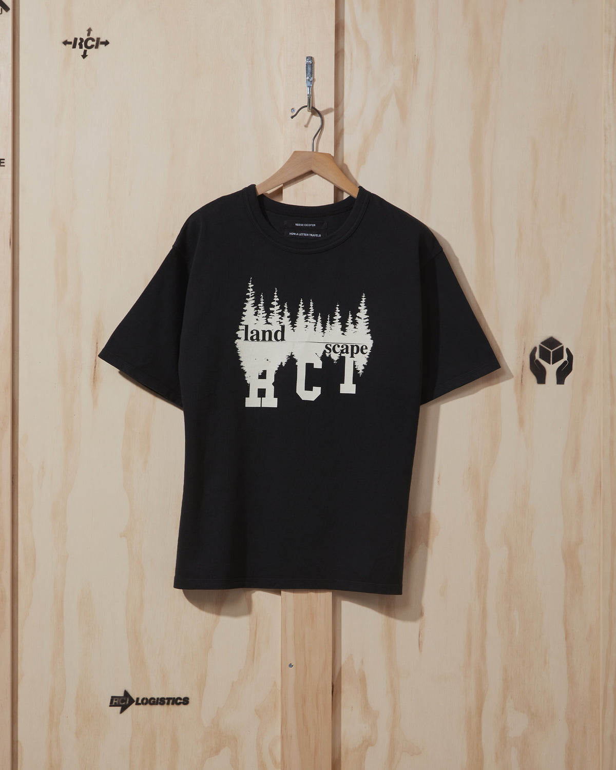 SS20 Landscape T-Shirt in Black