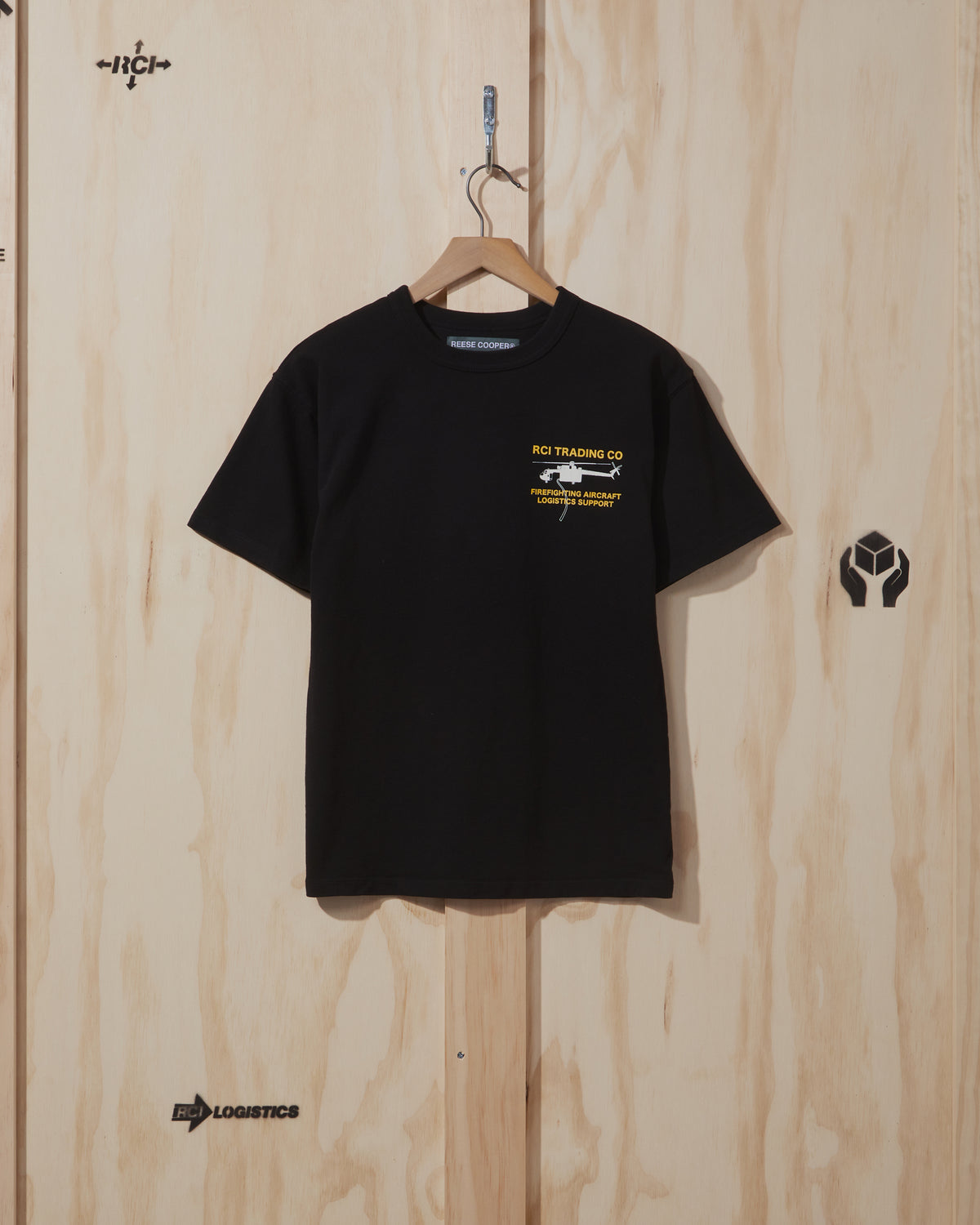 AW20 Skycrane T-Shirt in Black