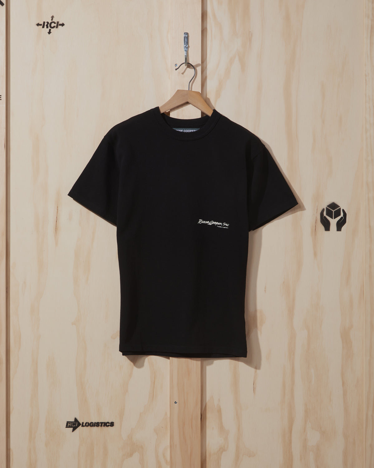 SS22 Outdoor Supply T-Shirt in Black