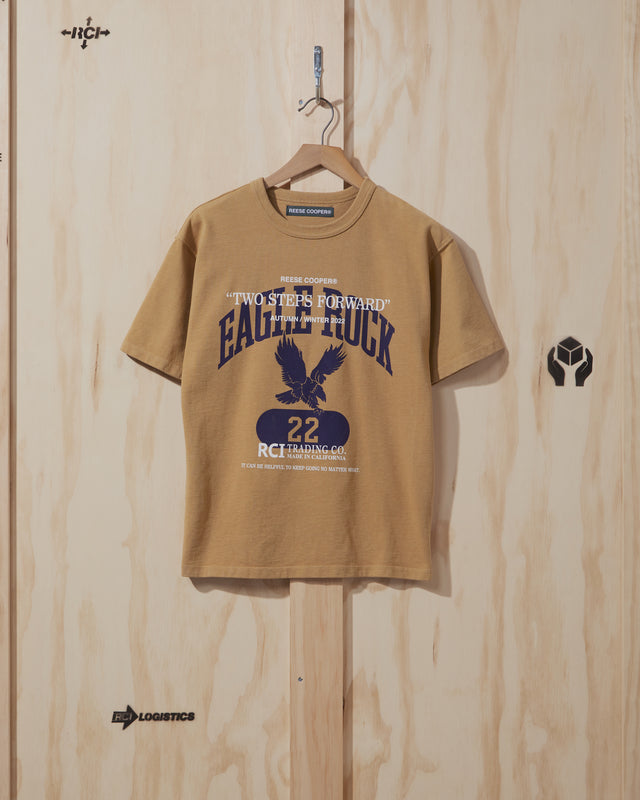 AW22 Two Steps Forward T-Shirt in Wheat