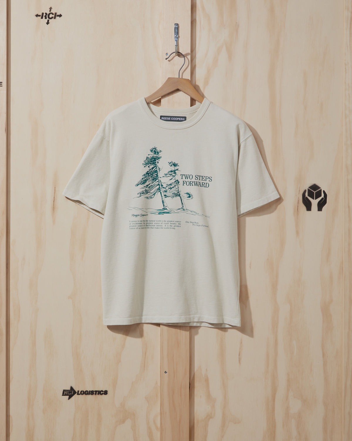 AW22 Windswept T-Shirt in Vintage White