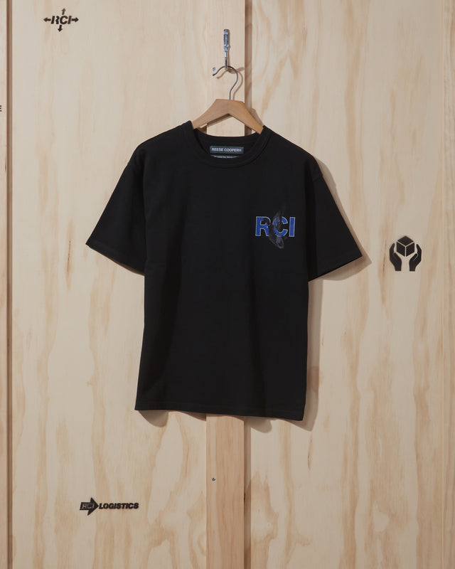 SS21 RCI Duck Print T-Shirt in Black