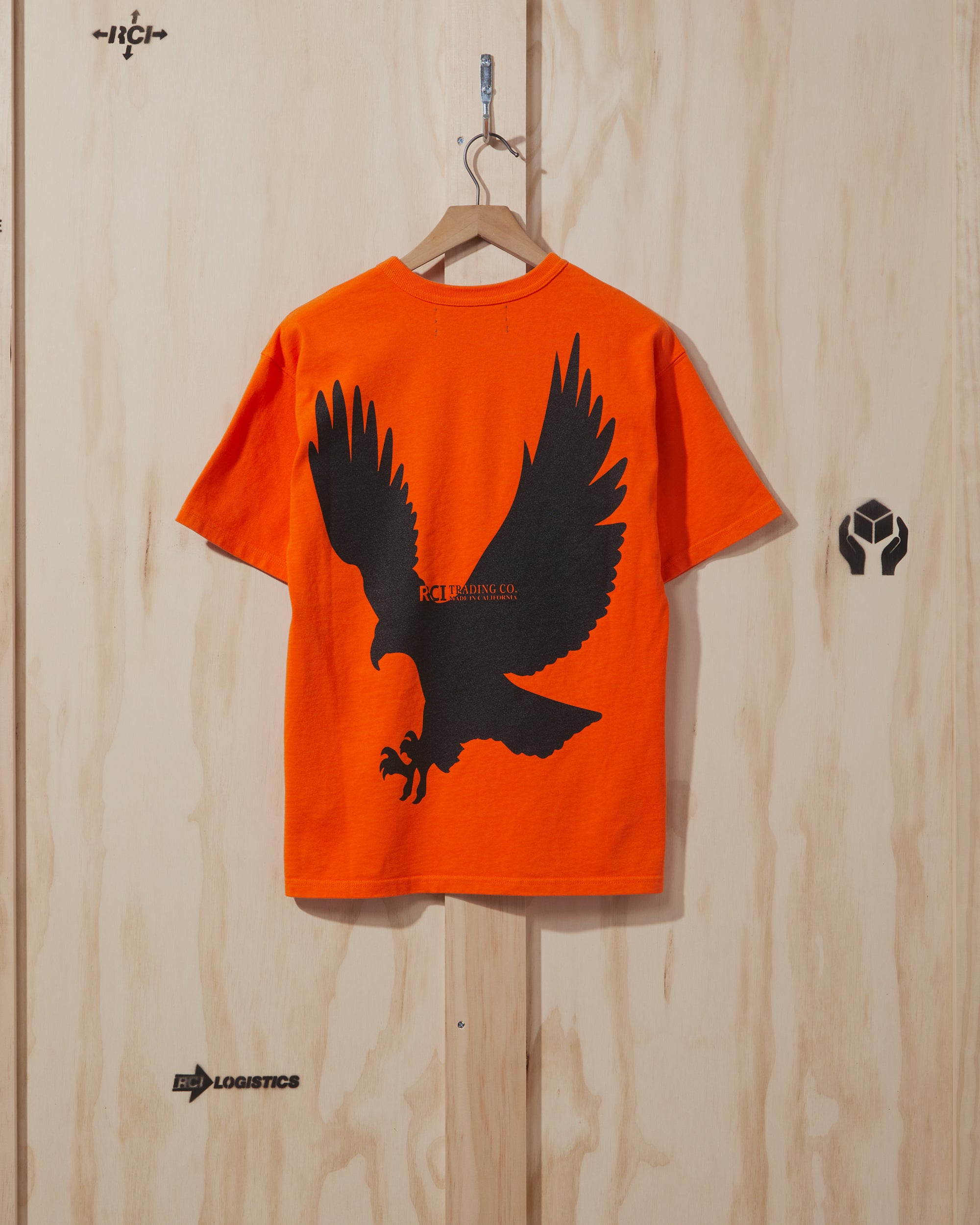 Reese COOPER SS21 Eagle of A Different Feather T Shirt in Orange S