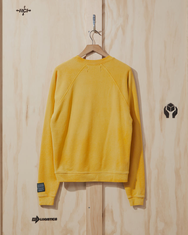 SS20 RCI Trading Co Crewneck Sweatshirt in Yellow