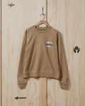 SS22 Eagle Crewneck Sweatshirt in Khaki