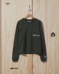 SS21 Salmon Fly Crewneck Sweatshirt in Olive